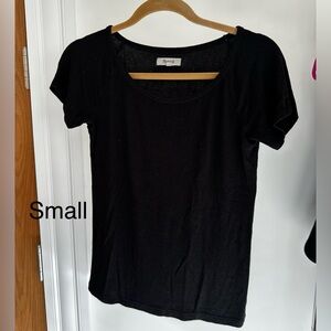 Madewell Black tee